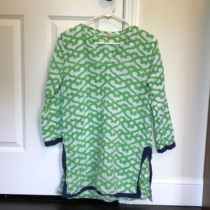Roberta Roller Rabbit swim coverup tunic